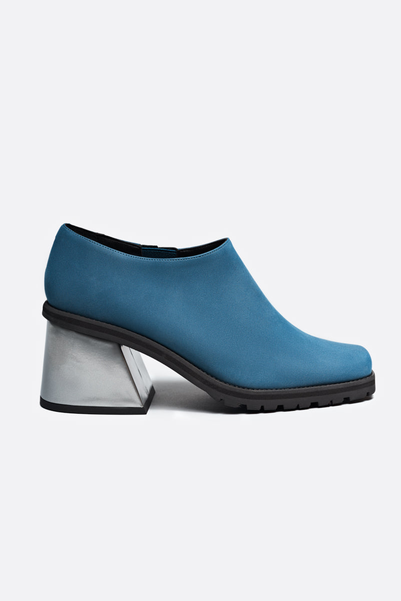 BLUE SILVER HEEL