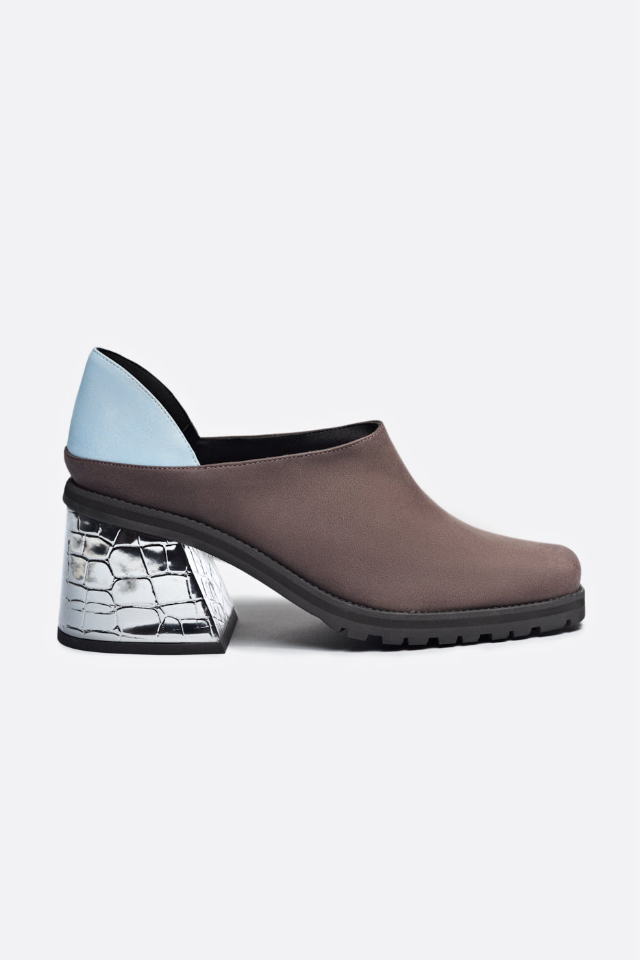 BLUE BROWN PUMPS